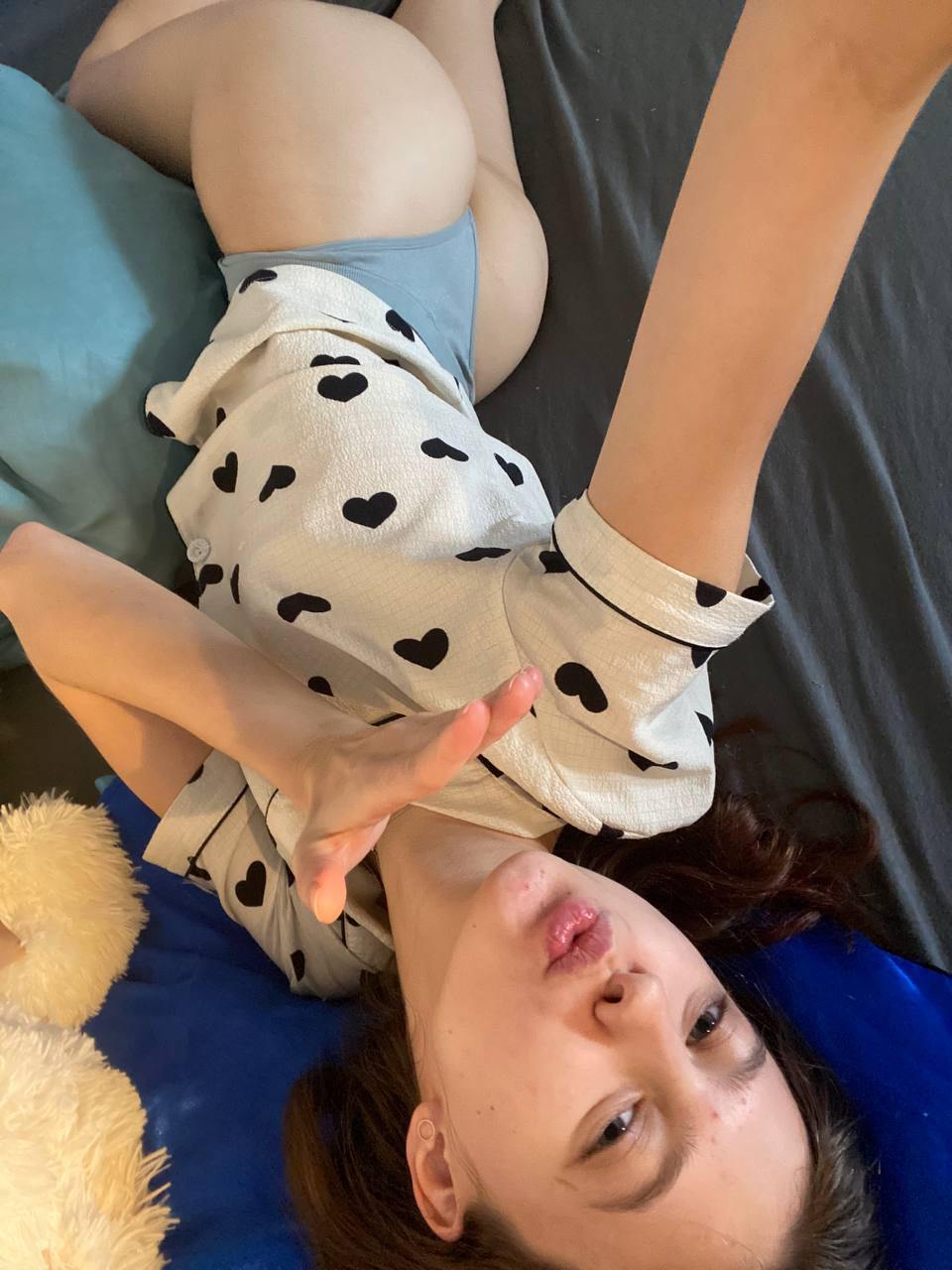 A cozy shot with Your princess — straight from Zhangjiagang