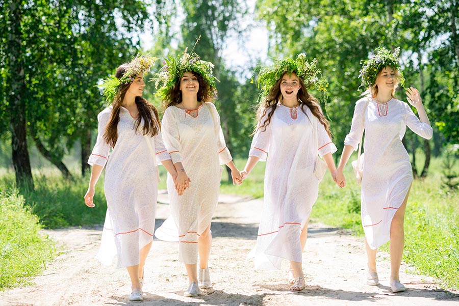 Slavic girls in Zhangjiagang