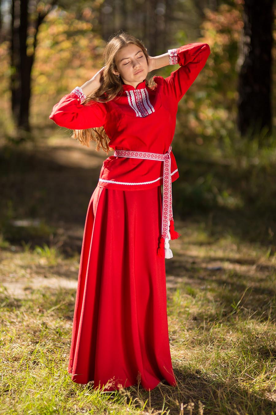 Underwear Women in Slavic costumes in Zhangjiagang